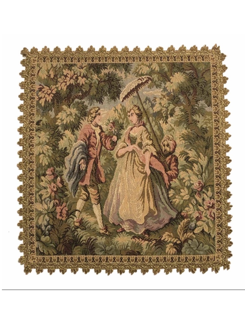 Bordered Tapestry - Passementerie Trim